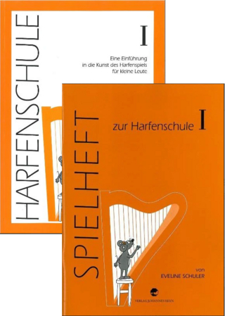 Harfenschule. Eine Einführung in die Kunst des Harfenspiels für kleine Leute / Harfenschule. Eine Einführung in die Kunst des Harfenspiels für kleine Leute + Spielheft