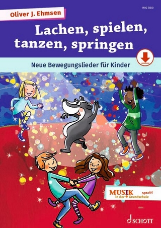 Lachen, spielen, tanzen, springen