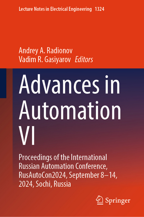 Advances in Automation VI - 
