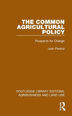 The Common Agricultural Policy