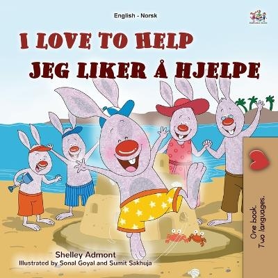 I Love to Help (English Norwegian Bilingual Children's Book) - Shelley Admont, KidKiddos Books