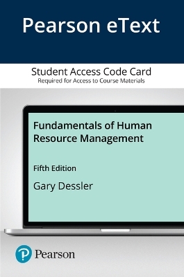 Fundamentals of Human Resource Management