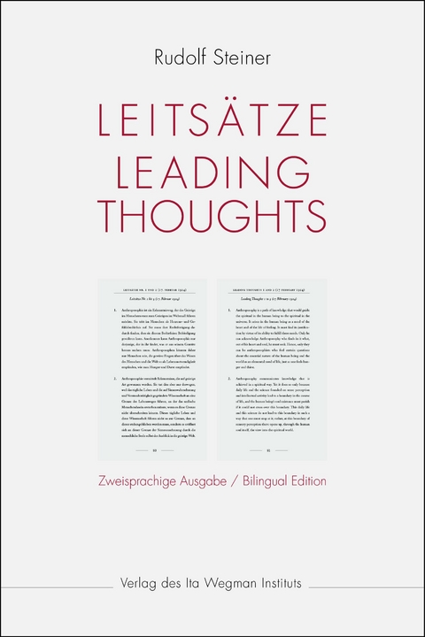 Leits&auml;tze - Rudolf Steiner