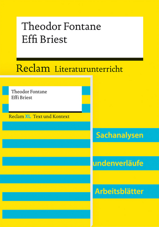 Lehrerpaket »Theodor Fontane: Effi Briest«: Textausgabe und Lehrerband