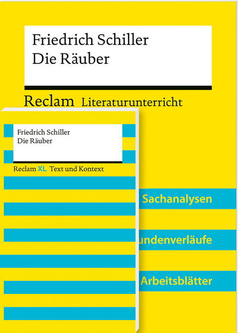 Lehrerpaket &raquo;Friedrich Schiller: Die R&auml;uber&laquo;: Textausgabe und Lehrerband - Viktoria Take-Walter, Friedrich Schiller