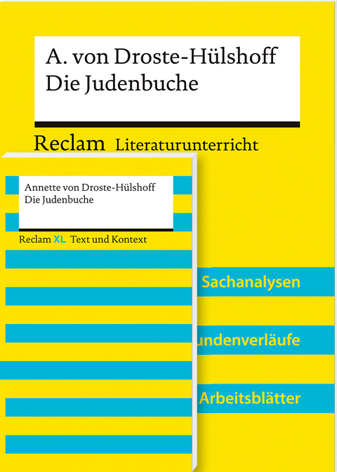Lehrerpaket &raquo;Annette von Droste-H&uuml;lshoff: Die Judenbuche&laquo;: Textausgabe und Lehrerband - Annemarie Niklas, Annette von Droste-H&uuml;lshoff