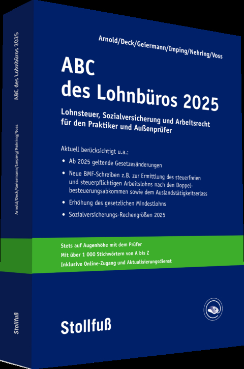 ABC des Lohnbüros 2025 - Andreas Imping, Holm Geiermann, Wolfgang Deck
