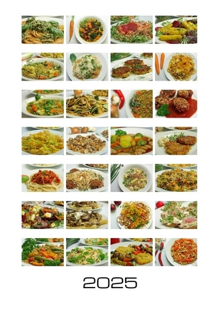 Glücklich mit Gemüse