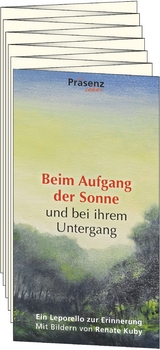 Beim Aufgang der Sonne und bei ihrem Untergang - 