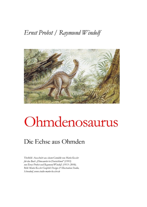 Ohmdenosaurus - Ernst Probst, Raymund Windolf