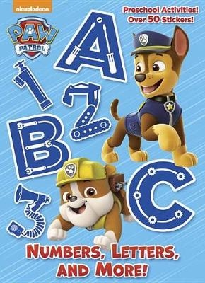 Numbers, Letters, and More! (PAW Patrol) -  Golden Books