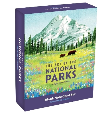 The Art of the National Parks Boxed Note Card Set -  Fifty-Nine Parks