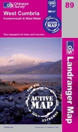 West Cumbria, Cockermouth and Wast Water - Ordnance Survey