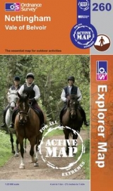 Nottingham, Vale of Belvoir - Ordnance Survey