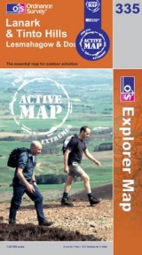 Lanark and Tinto Hills - Ordnance Survey