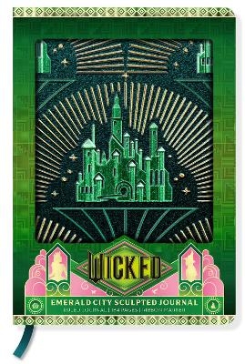 Wicked: Emerald City Sculpted Journal