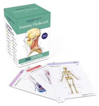 Anatomy Flashcards: 300  Flashcards with Anatomically Precise Drawings and Exhaustive Descriptions + 10 Customizable Bonus Cards and Sorting Ring for Custom Study