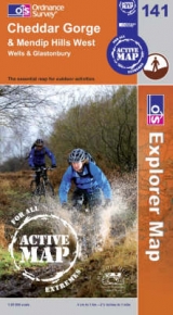 Cheddar Gorge and Mendip Hills West - Ordnance Survey