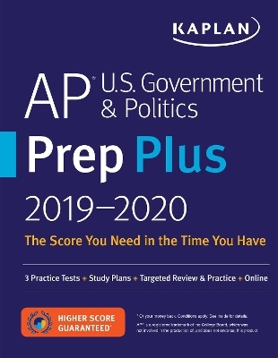 AP U.S. Government & Politics Prep Plus 2019-2020 -  Kaplan Test Prep