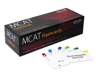 MCAT Flashcards: 1000 Cards to Prepare You for the MCAT -  Kaplan Test Prep