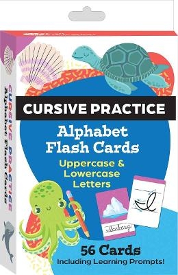 Cursive Practice Alphabet Flash Cards -  Teacher Created Materials