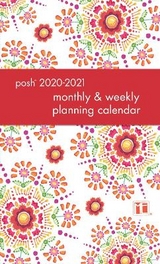 Posh: Floral Abundance 2020-2021 Monthly/Weekly Planning Calendar - Engelbreit, Mary