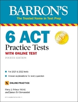 6 ACT Practice Tests with Online Test - Prince, Patsy J.; Giovannini, James D.