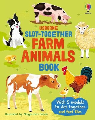 Slot-together Farm Animals Book - Abigail Wheatley