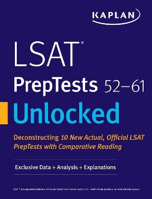 LSAT PrepTests 52-61 Unlocked -  Kaplan Test Prep