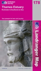 Thames Estuary, Rochester and Southend-on-Sea - Ordnance Survey