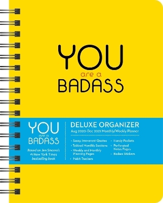 You Are a Badass 17-Month 2020-2021 Monthly/Weekly Planning Calendar - Jen Sincero