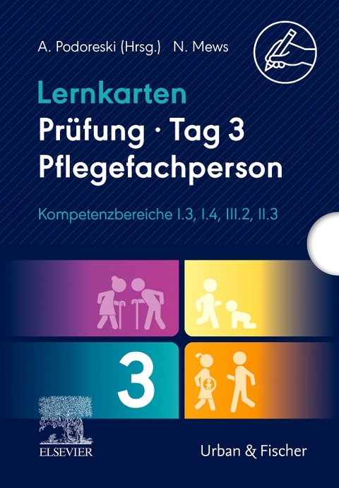 Lernkarten Pr&uuml;fung - Tag 3, Pflegefachperson - Andreja Podoreski