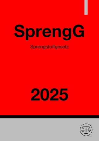 Sprengstoffgesetz - SprengG 2025