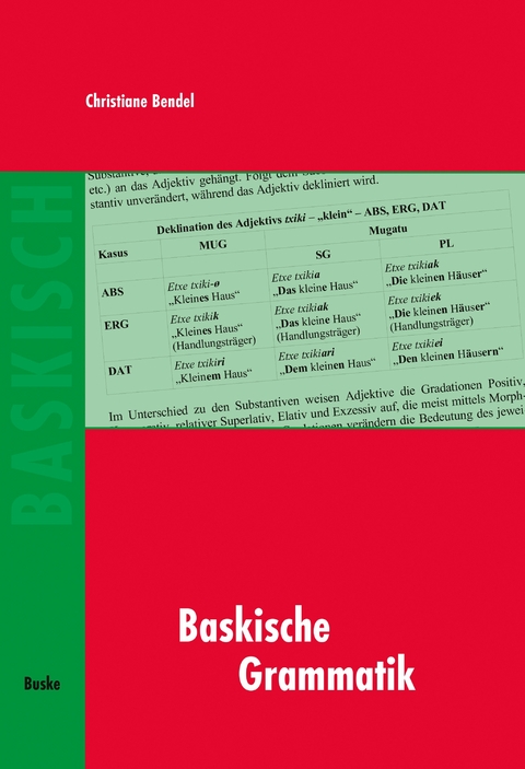 Baskische Grammatik - Christiane Bendel