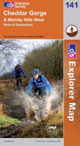 Cheddar Gorge and Mendip Hills West - Ordnance Survey