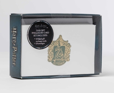 Harry Potter: Slytherin Crest Foil Gift Enclosure Cards -  Insight Editions