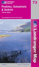 Peebles, Galashiels and Selkirk, Tweed Valley - Ordnance Survey
