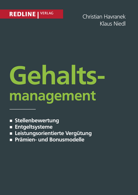Gehaltsmanagement - Christian Havranek, Klaus Niedl