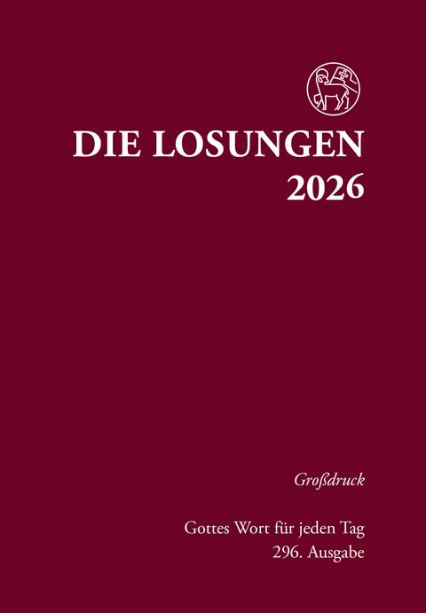 Losungen Deutschland 2026 / Die Losungen 2026 - 
