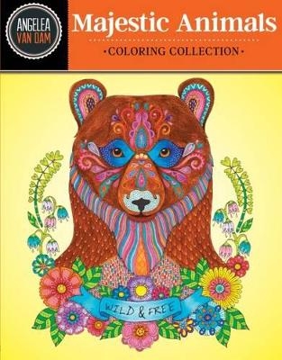 Hello Angel Majestic Animals Coloring Collection - Angelea Van Dam