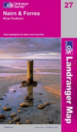 Nairn and Forres, River Findhorn - Ordnance Survey