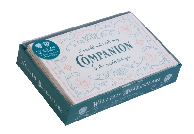 William Shakespeare Foil Note Cards -  Insight Editions