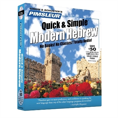 Pimsleur Hebrew Quick & Simple Course - Level 1 Lessons 1-8 CD -  PIMSLEUR