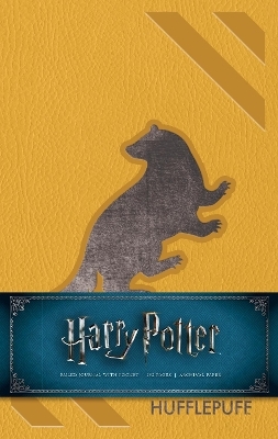 Harry Potter Hufflepuff Hardcover Ruled Journal -  Insight Editions