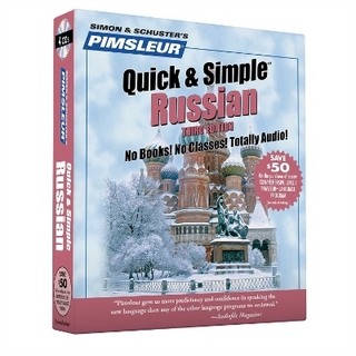 Pimsleur Russian Quick & Simple Course - Level 1 Lessons 1-8 CD