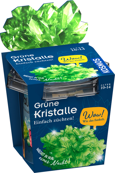 Gr&uuml;ne Kristalle selbst z&uuml;chten