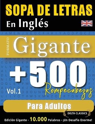 Sopa de Letras En Inglés Formato Gigante
