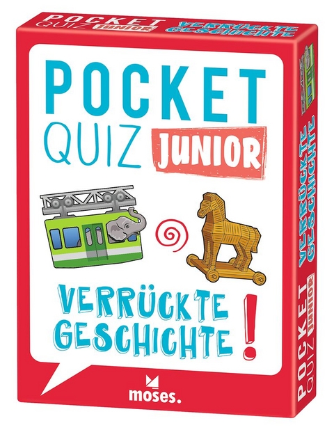Pocket Quiz junior Verr&uuml;ckte Geschichte - Nicola Berger