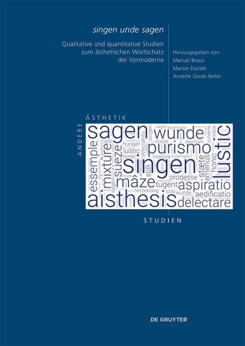 &bdquo;singen unde sagen&ldquo; - 