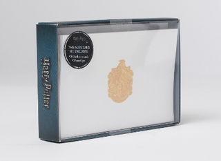 Harry Potter: Hufflepuff Crest Foil Note Cards